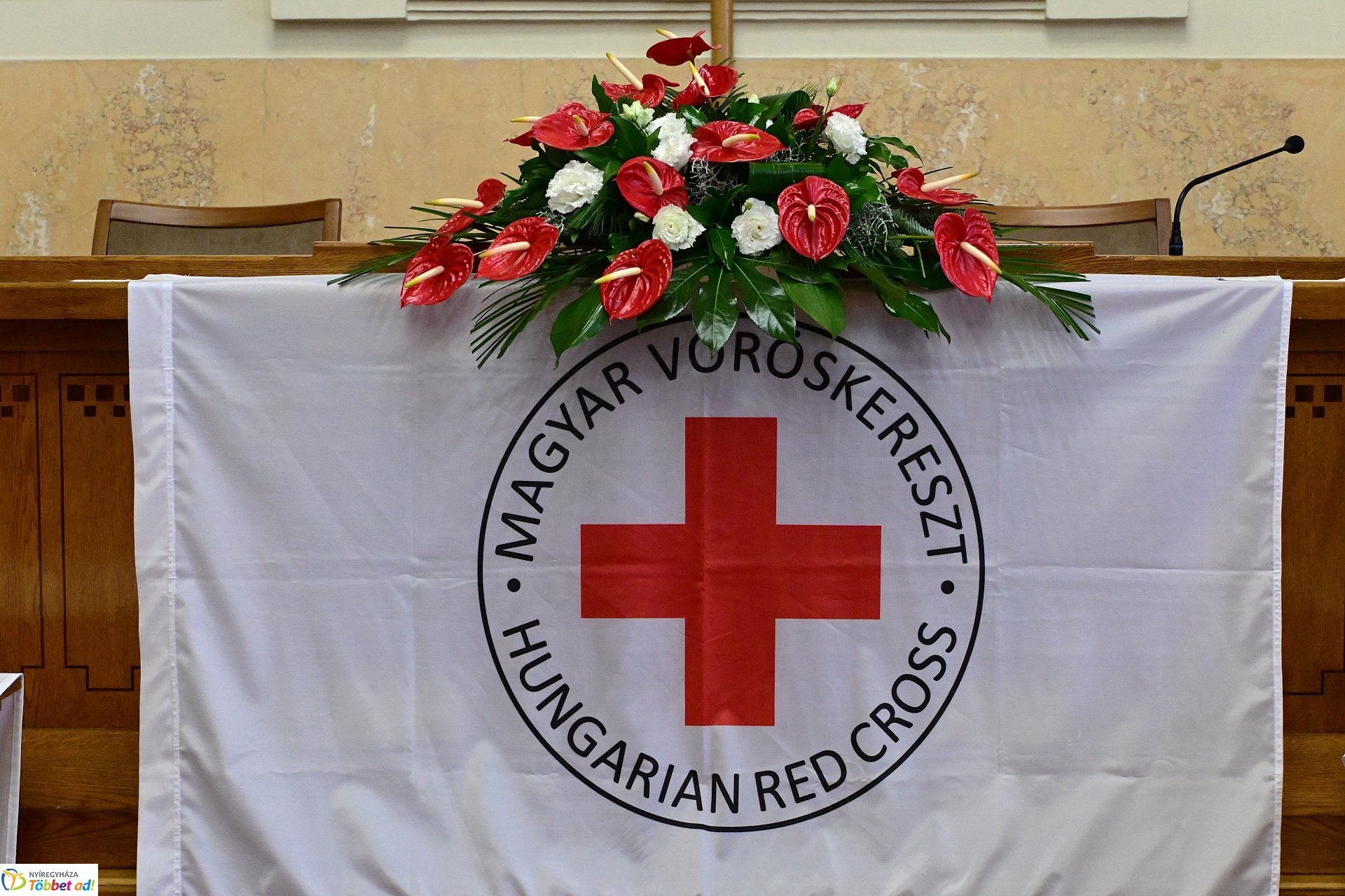 Jubiláló véradók köszöntése