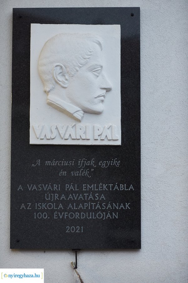 Jubileum a Vasvári Pál Gimnáziumban 2022