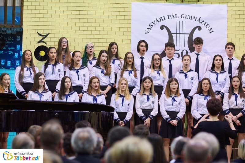 Jubileumi ünnepség a Vasvári gimnáziumban