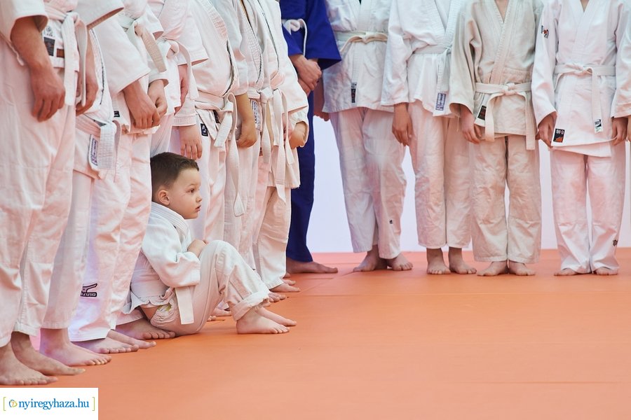 Judo terem átadó az Atlétikai Centrumban