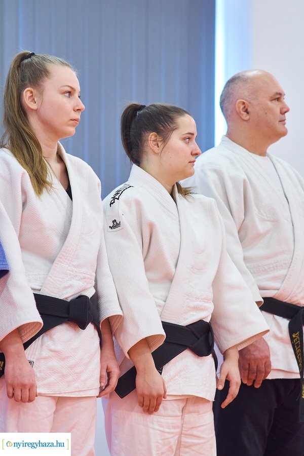 Judo terem átadó az Atlétikai Centrumban