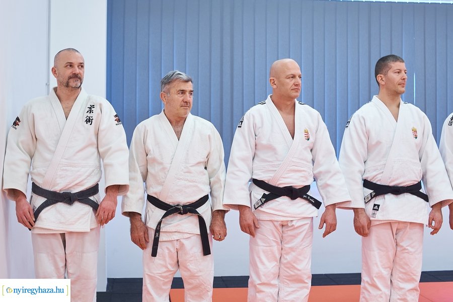 Judo terem átadó az Atlétikai Centrumban