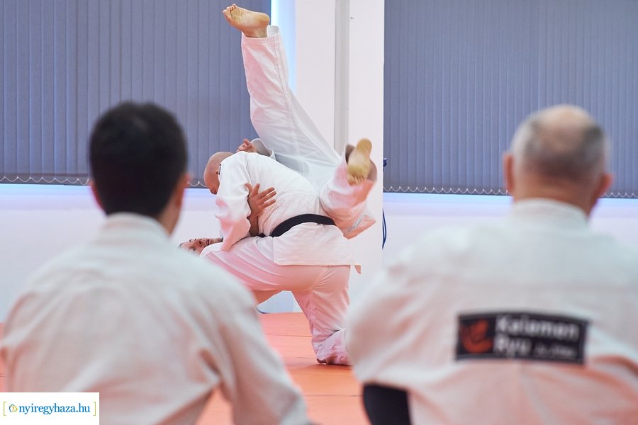 Judo terem átadó az Atlétikai Centrumban