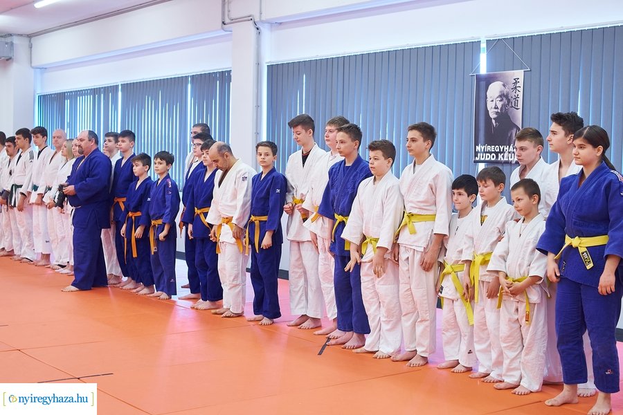 Judo terem átadó az Atlétikai Centrumban