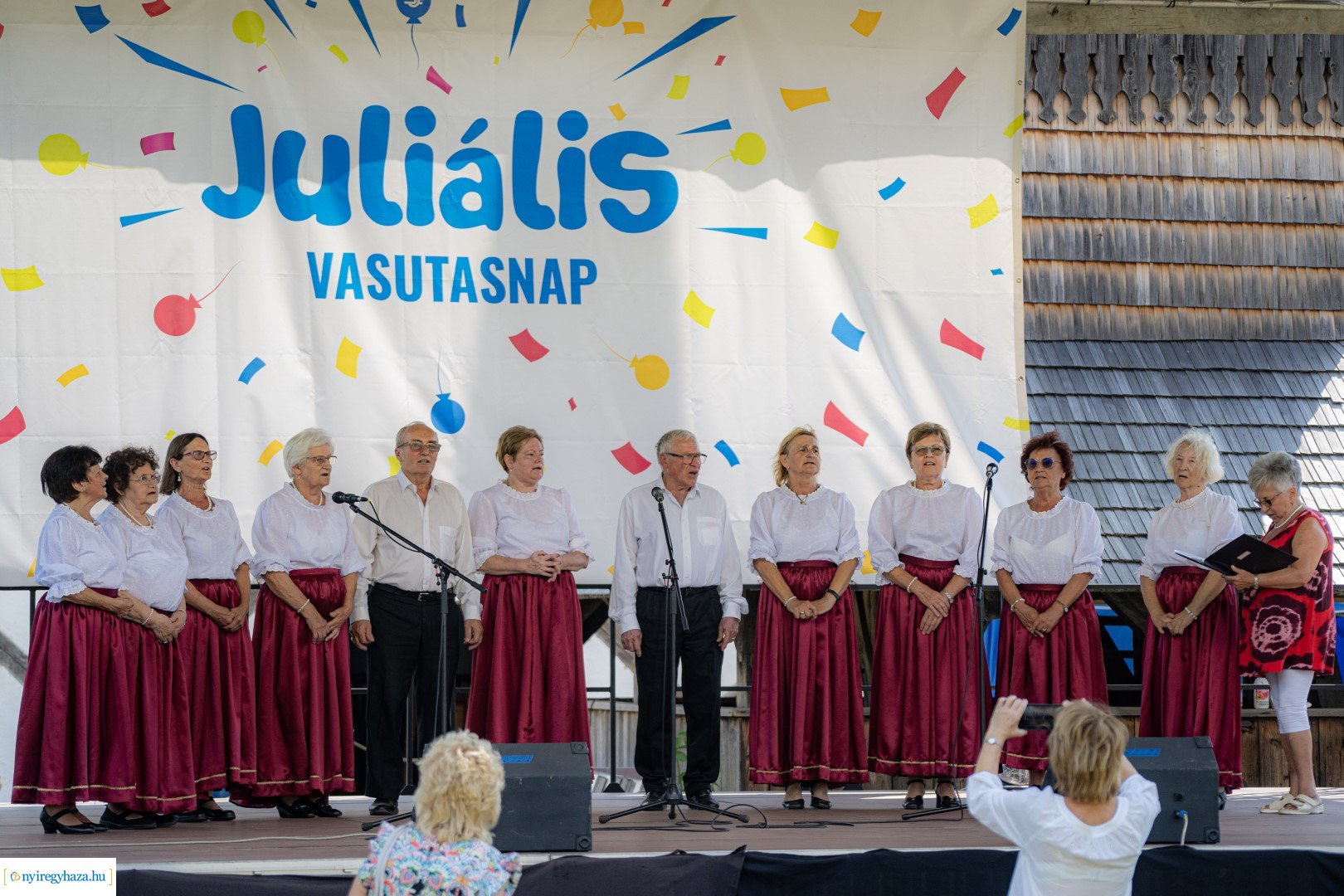 Juliális Vasutasnap 2024 a Sóstói Múzeumfaluban