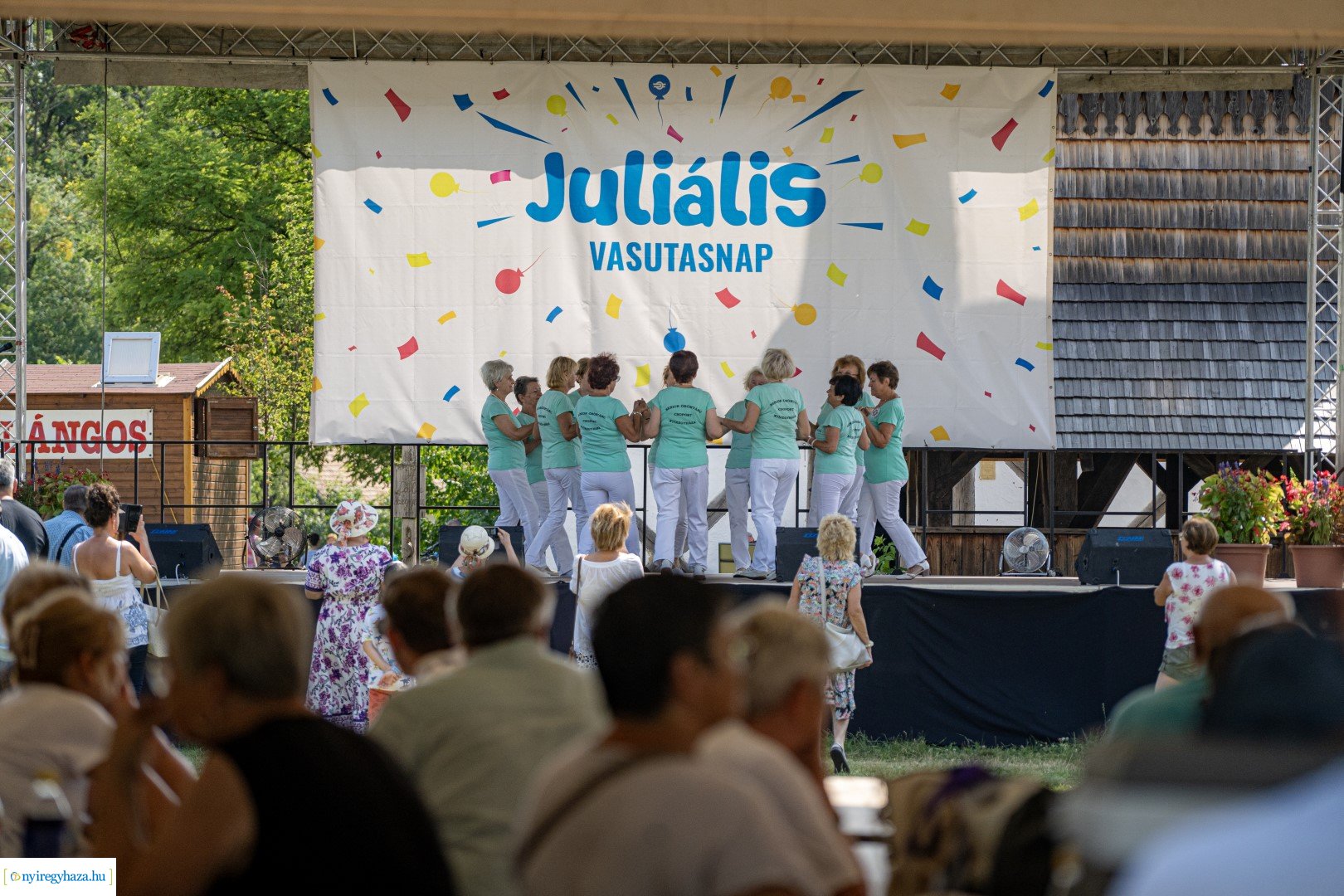 Juliális Vasutasnap 2024 a Sóstói Múzeumfaluban