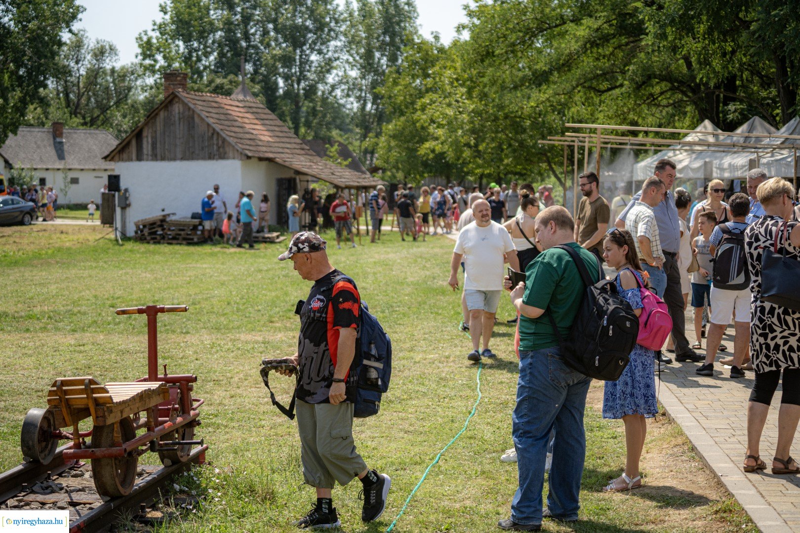 Juliális Vasutasnap a Sóstói Múzeumfaluban