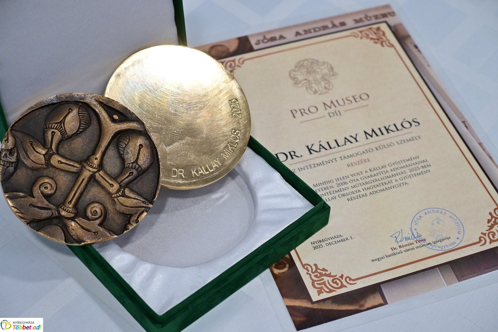 Kállay Kristóf emlékkiállítás  a Kállay Házban 2026 áprilisában