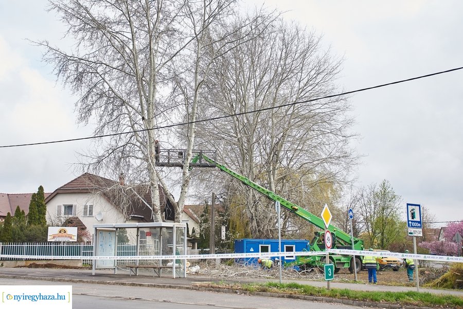 Kállói úti körforgalom építési munkálatok 20210416