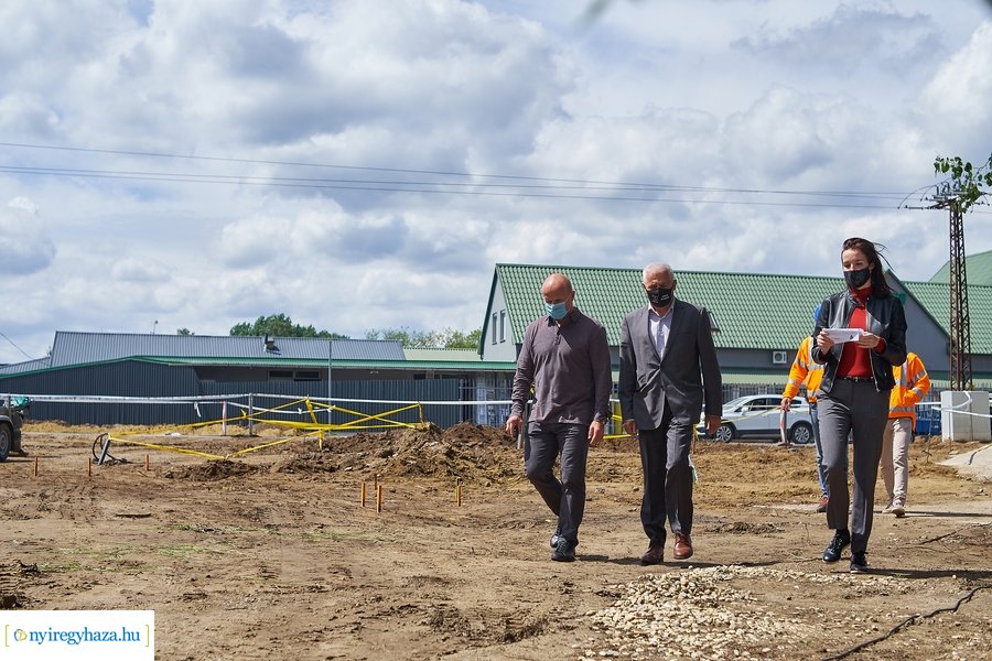 Kállói úti körforgalom építkezés 2021 05 17