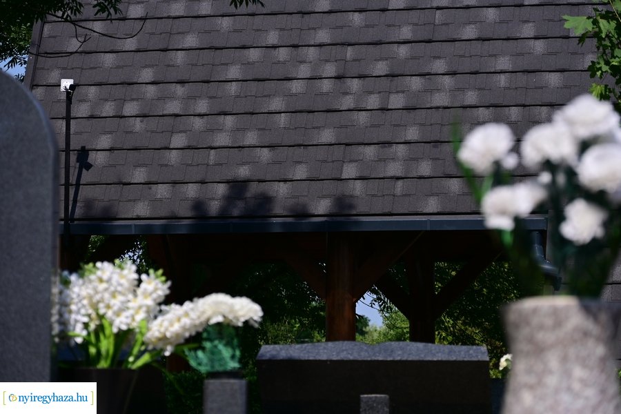 Kamerarendszer a borbányai temetőben