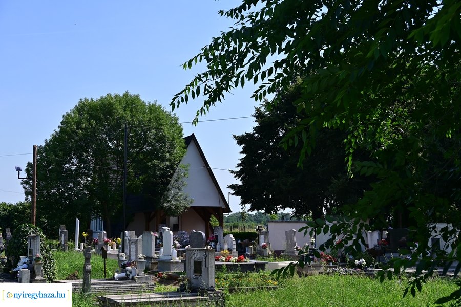 Kamerarendszer a borbányai temetőben