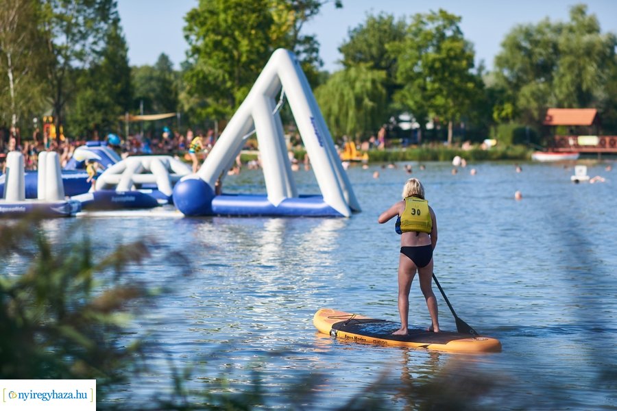 Kánikula a Tófürdőn