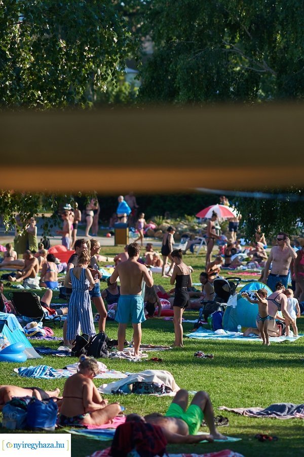 Kánikula a Tófürdőn