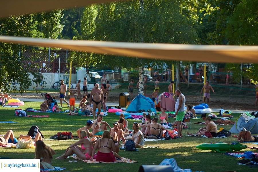 Kánikula a Tófürdőn