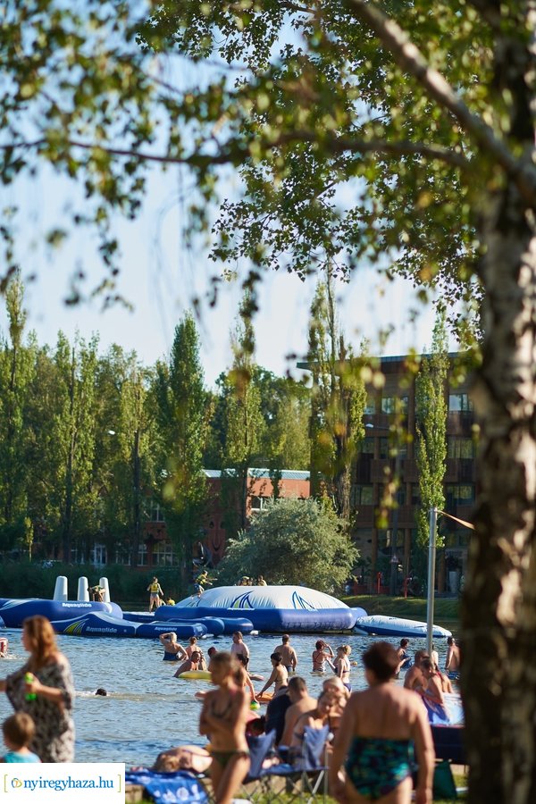 Kánikula a Tófürdőn