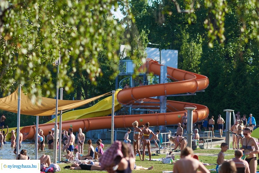 Kánikula a Tófürdőn