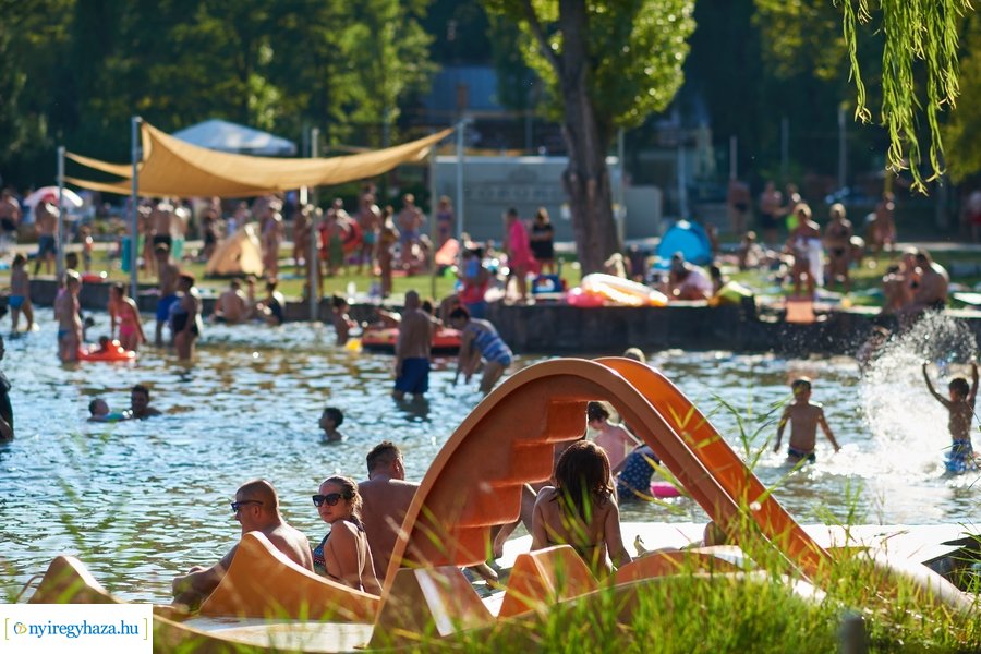 Kánikula a Tófürdőn