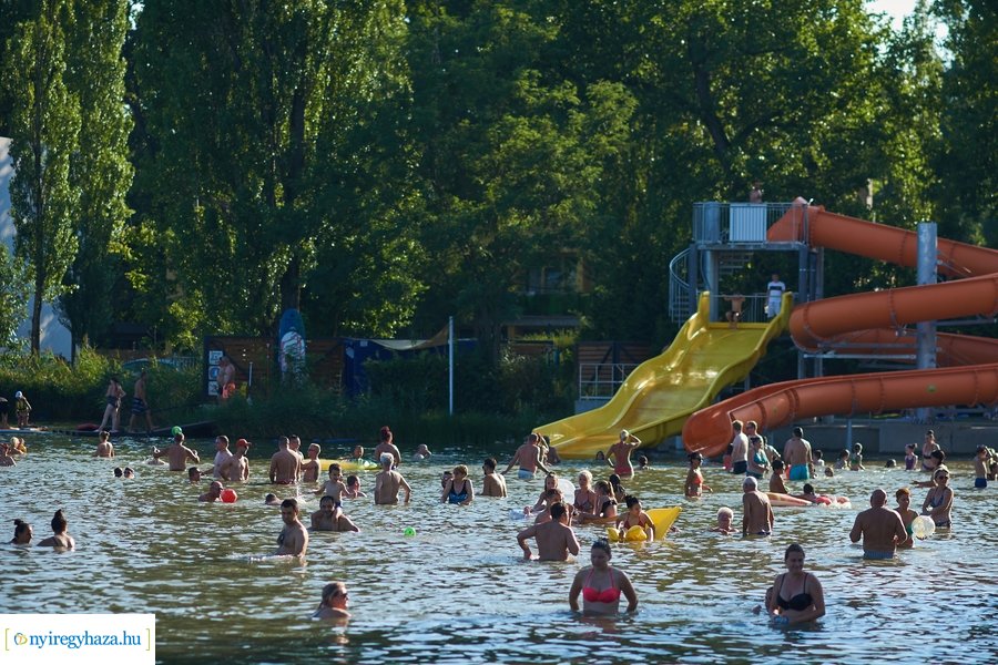 Kánikula a Tófürdőn