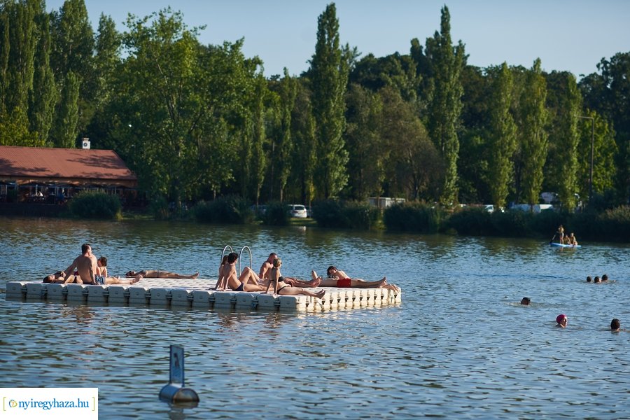 Kánikula a Tófürdőn