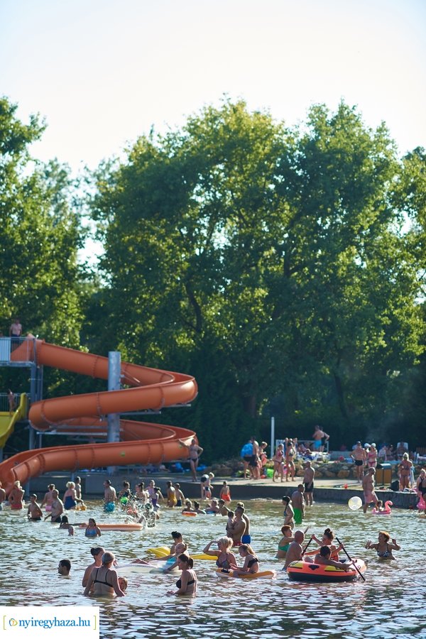 Kánikula a Tófürdőn