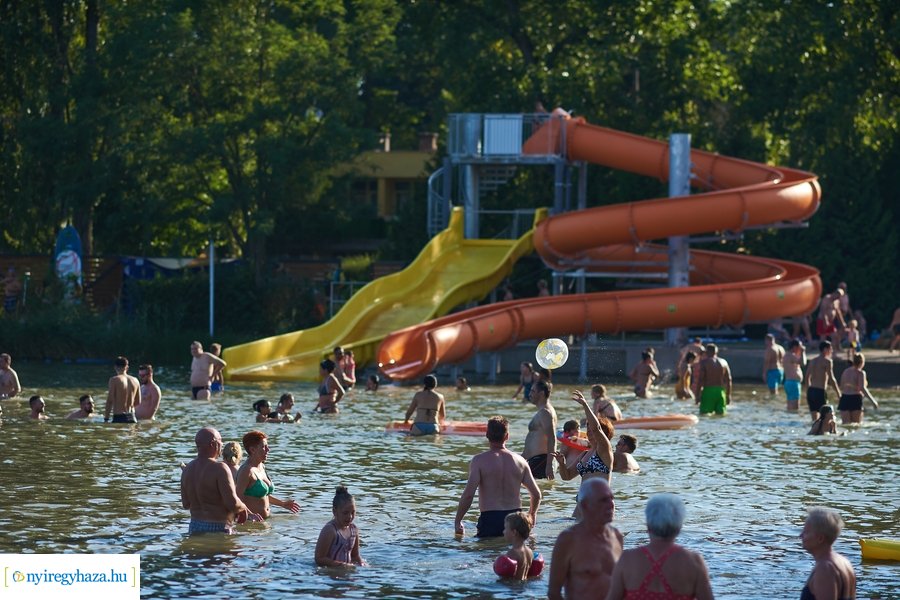 Kánikula a Tófürdőn