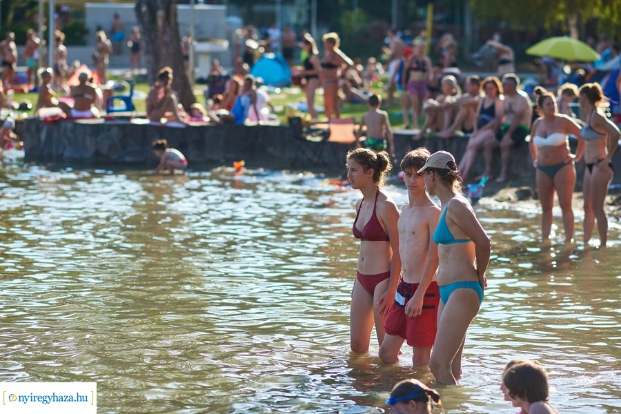 Kánikula a Tófürdőn