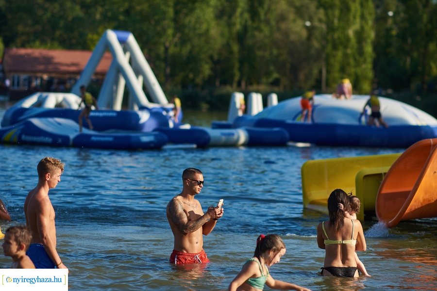 Kánikula a Tófürdőn