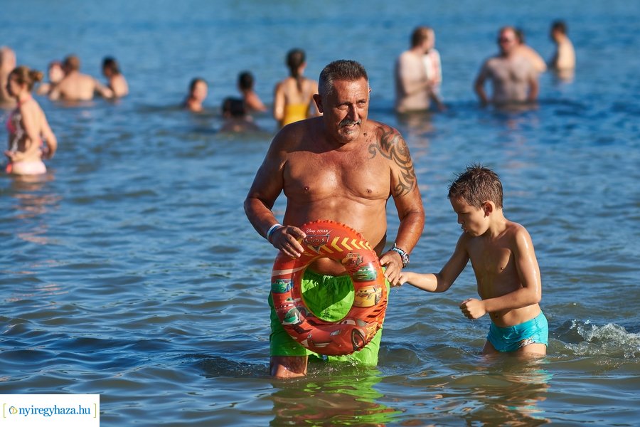 Kánikula a Tófürdőn