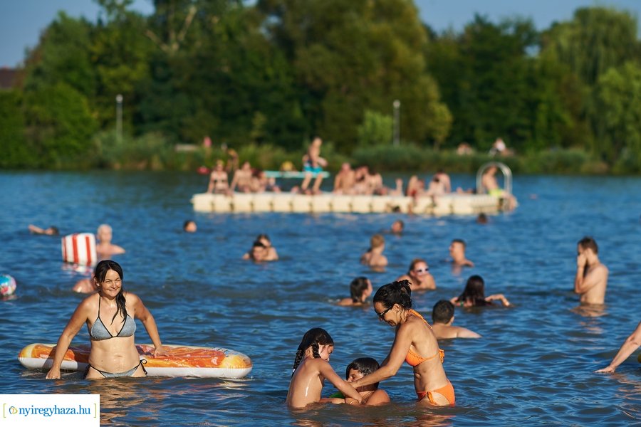 Kánikula a Tófürdőn