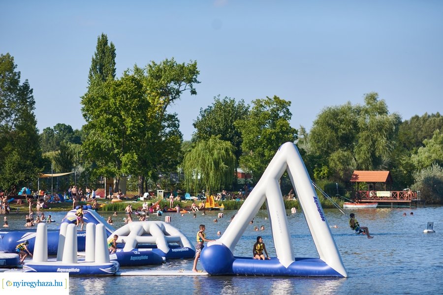 Kánikula a Tófürdőn