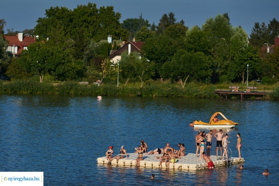 Kánikula a Tófürdőn