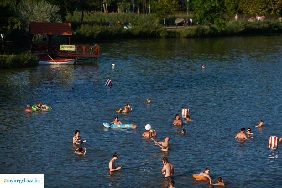 Kánikula a Tófürdőn