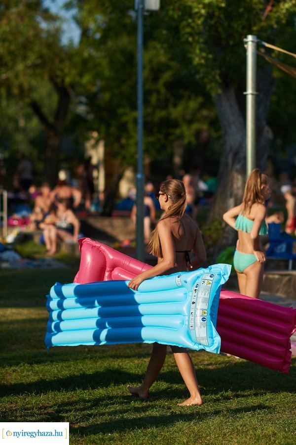 Kánikula a Tófürdőn