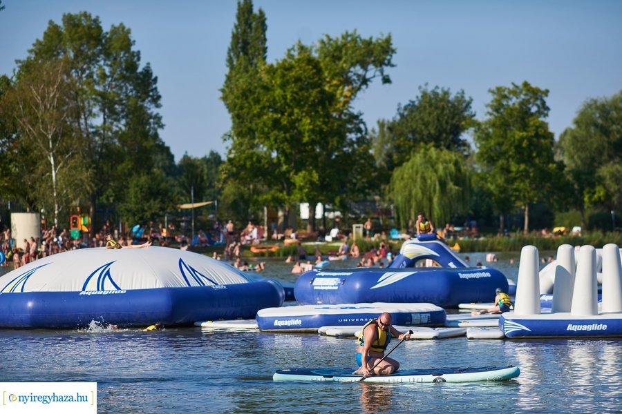 Kánikula a Tófürdőn