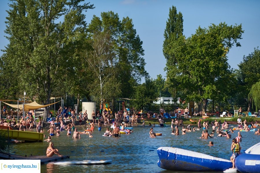 Kánikula a Tófürdőn