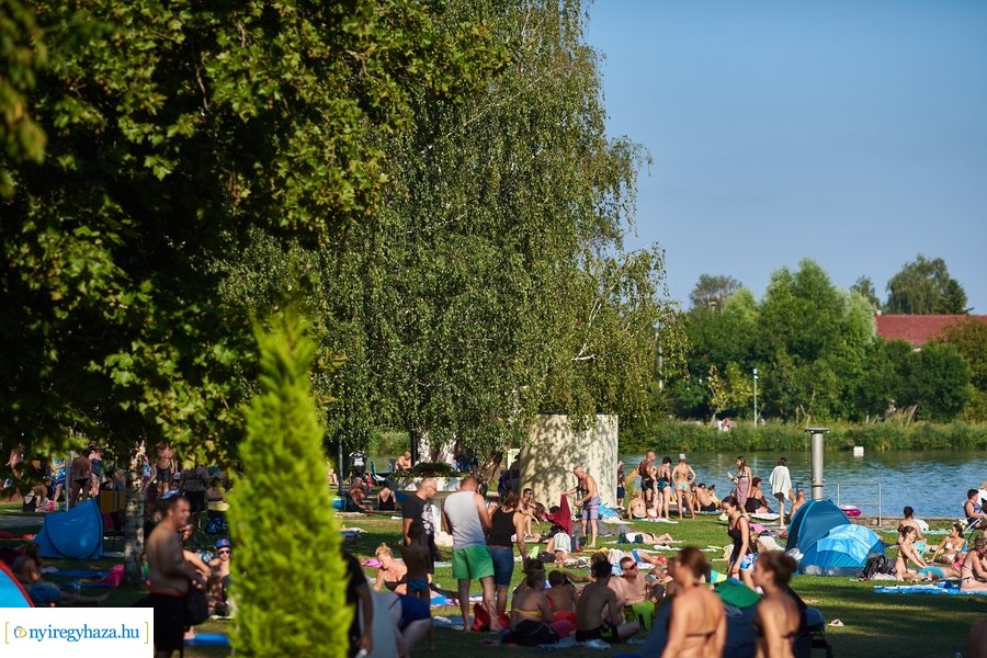 Kánikula a Tófürdőn
