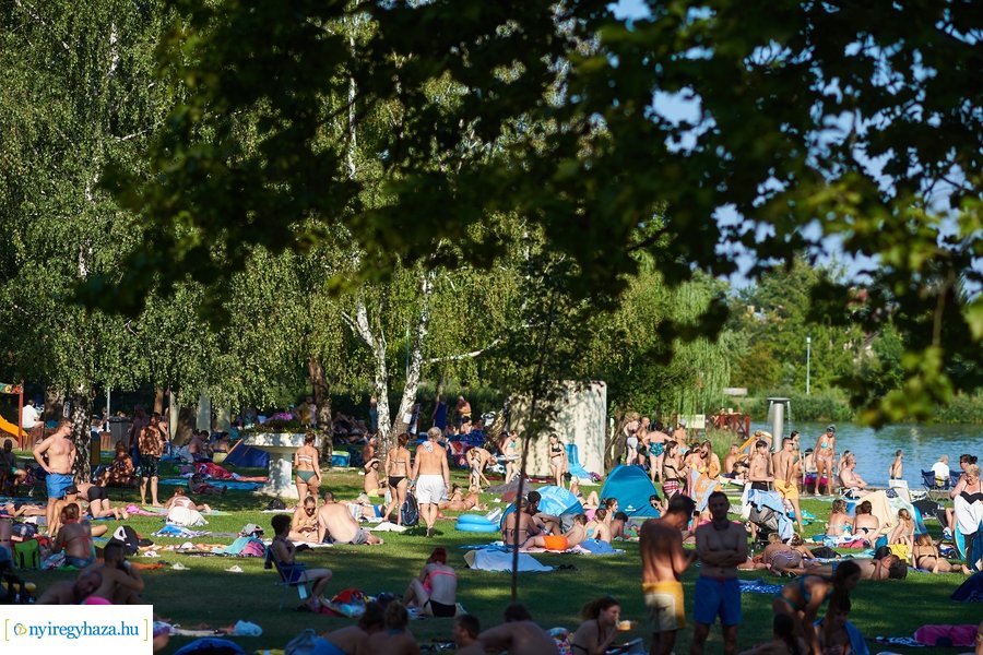 Kánikula a Tófürdőn