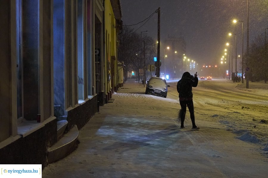 Karácsony esti havazás 20211225