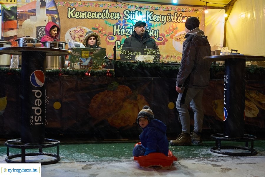 Karácsony esti havazás 20211225