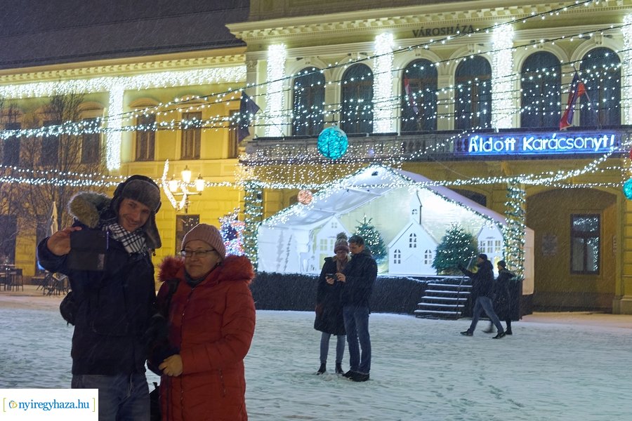 Karácsony esti havazás 20211225