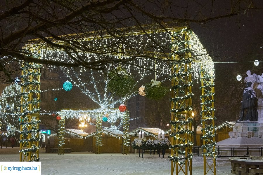 Karácsony esti havazás 20211225