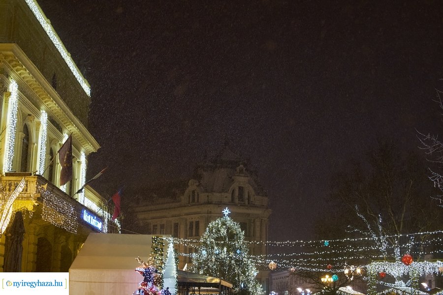 Karácsony esti havazás 20211225