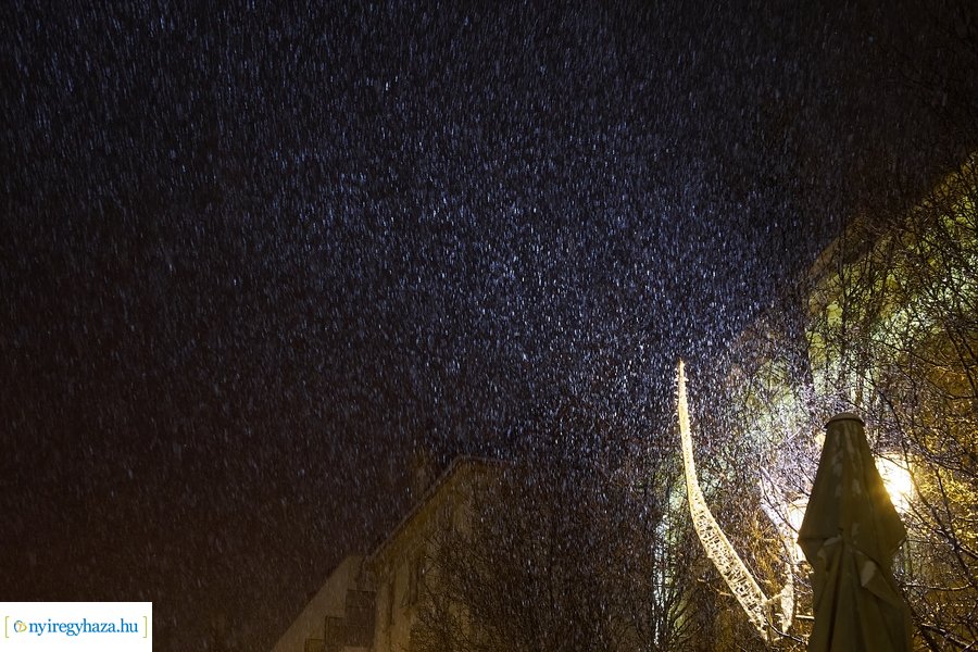 Karácsony esti havazás 20211225