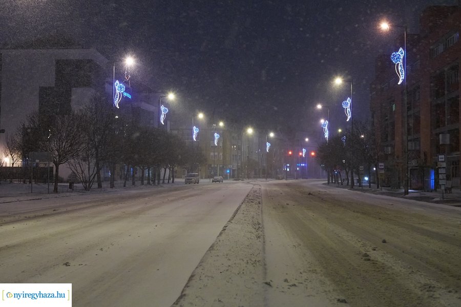 Karácsony esti havazás 20211225