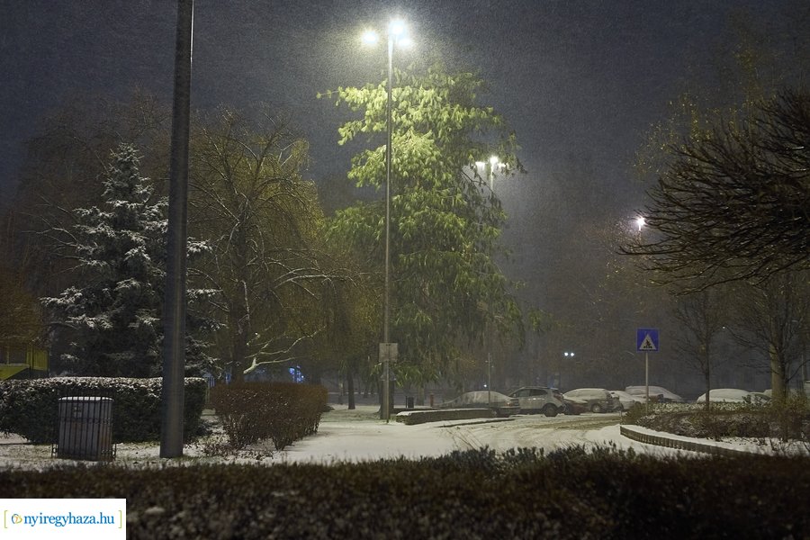 Karácsony esti havazás 20211225