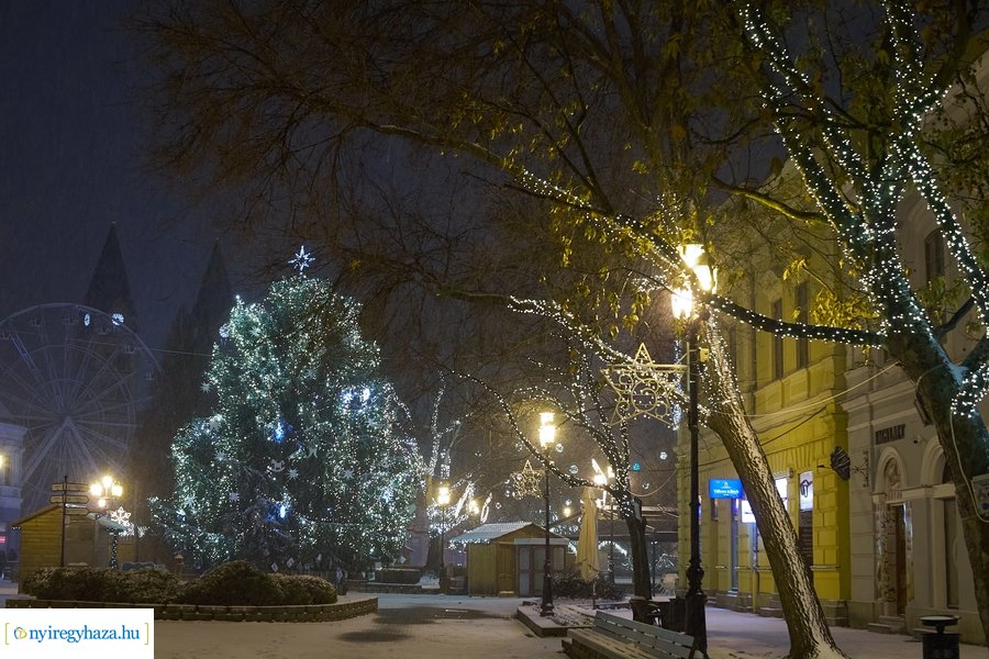 Karácsony esti havazás 20211225