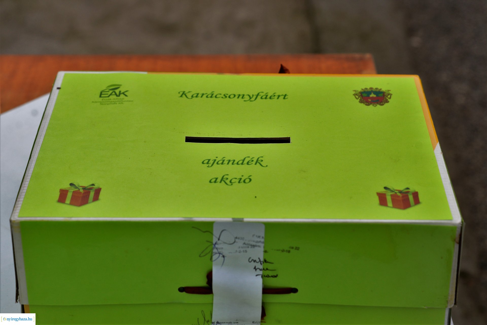 Karácsonyfáért ajándék akció - nyereménysorsolás 2023