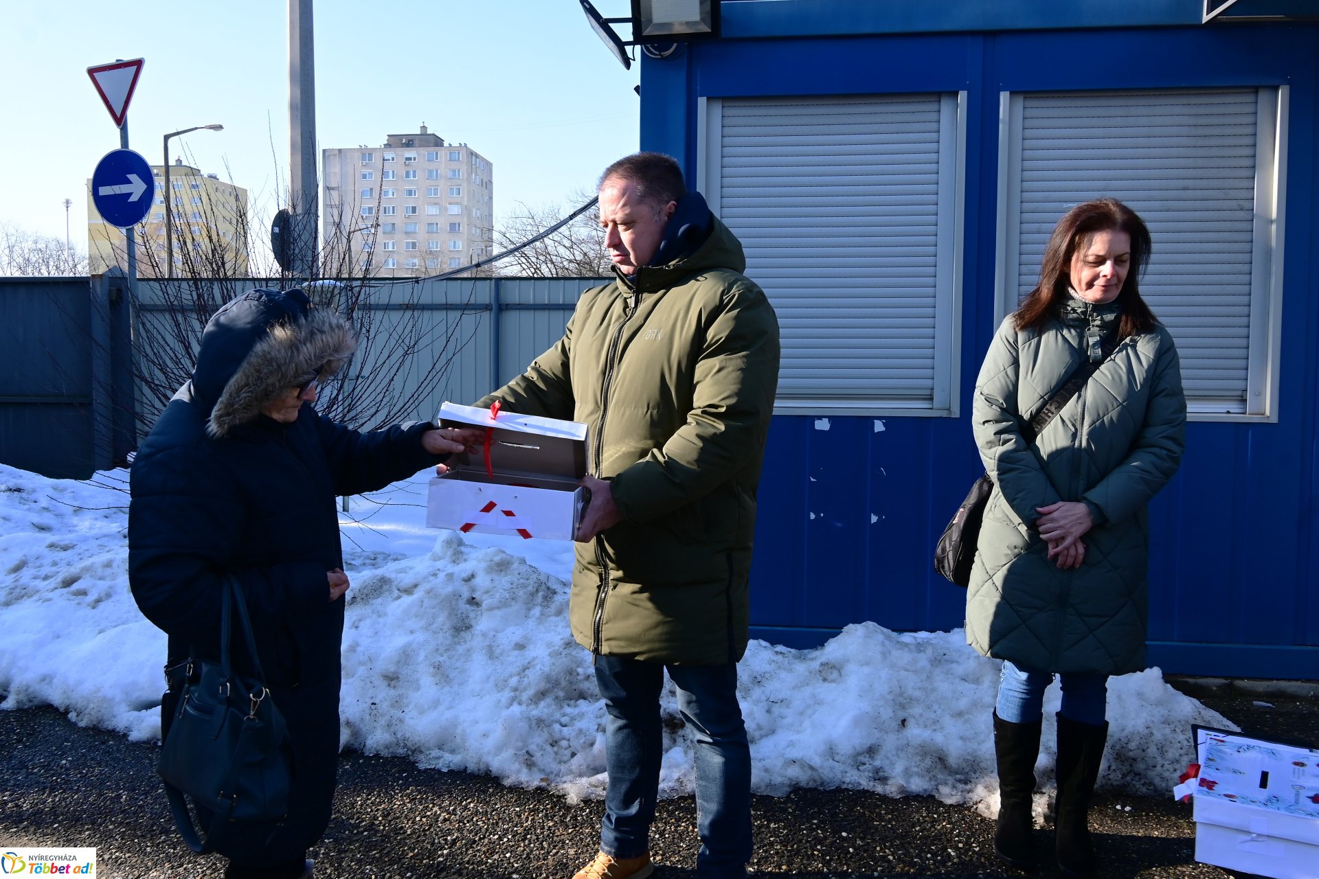 Karácsonyfáért ajándék - sorsolás a Korányi Frigyes utcai Hulladékudvarban