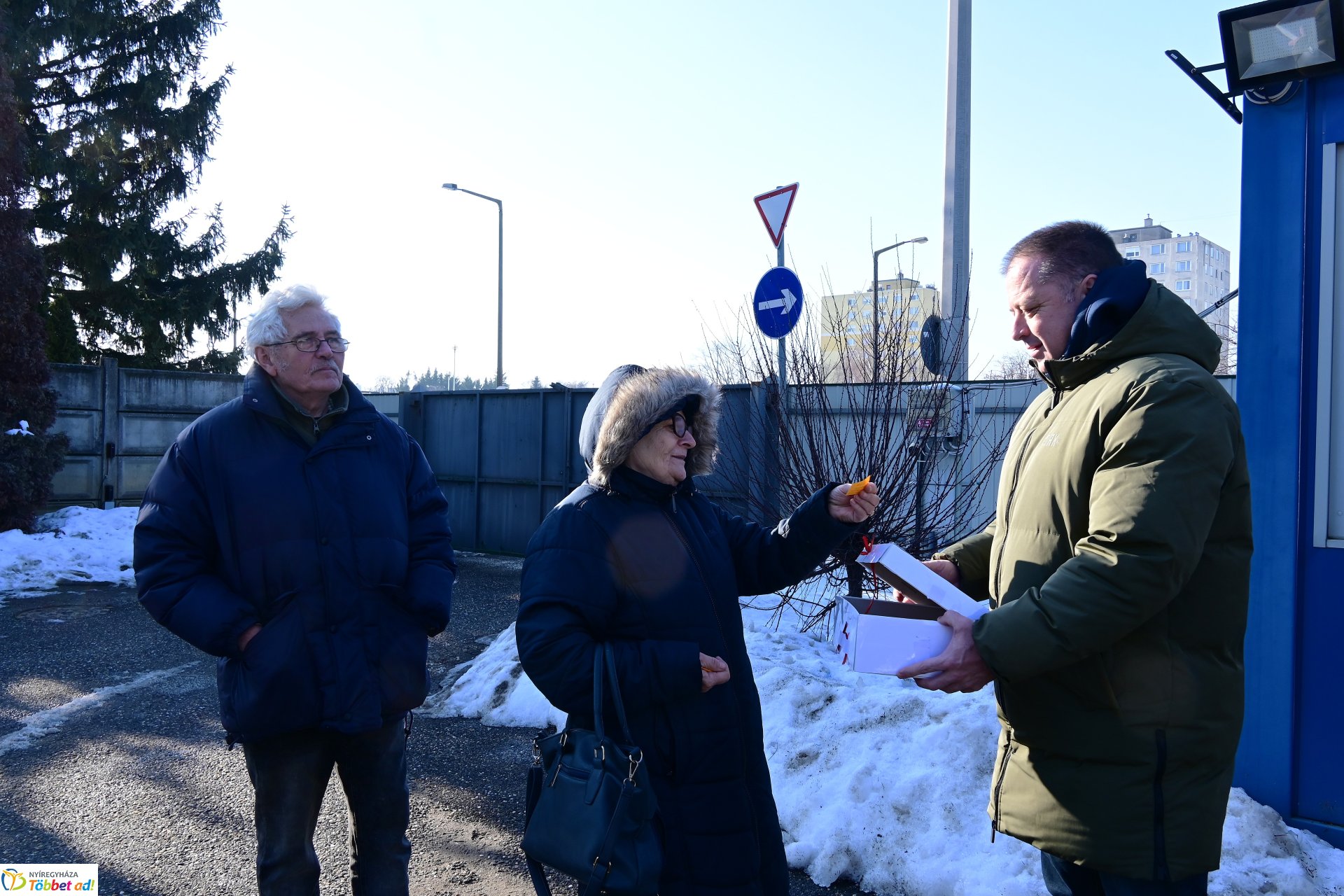 Karácsonyfáért ajándék - sorsolás a Korányi Frigyes utcai Hulladékudvarban